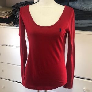 Women’s size SM long sleeve top. Ralph Lauren
